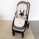 Butterfly Universal Organic Pram Liner - Thumbnail 1