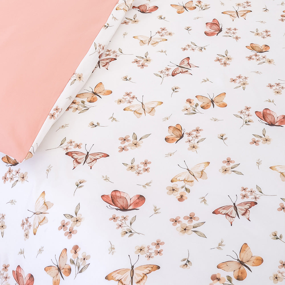 Bundle - Butterfly King Single Bedding - 1 x Sheet + 1 x Quilt Cover + 1 x Pillowcase - View 4