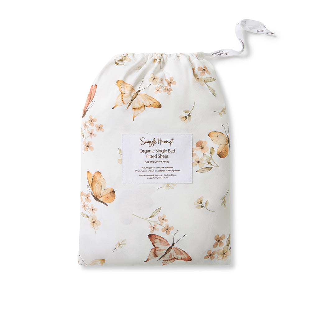 Butterfly Organic Cotton Quilt Cover - View 9