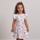 Butterfly Short Sleeve Organic Dress - Thumbnail 4