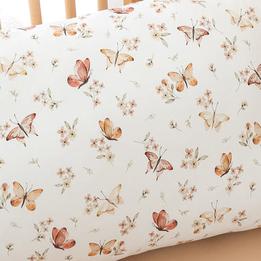 Butterfly Organic Cotton Toddler Pillowcase | Snuggle Hunny