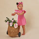 Candy Short Sleeve Organic Dress - Thumbnail 8