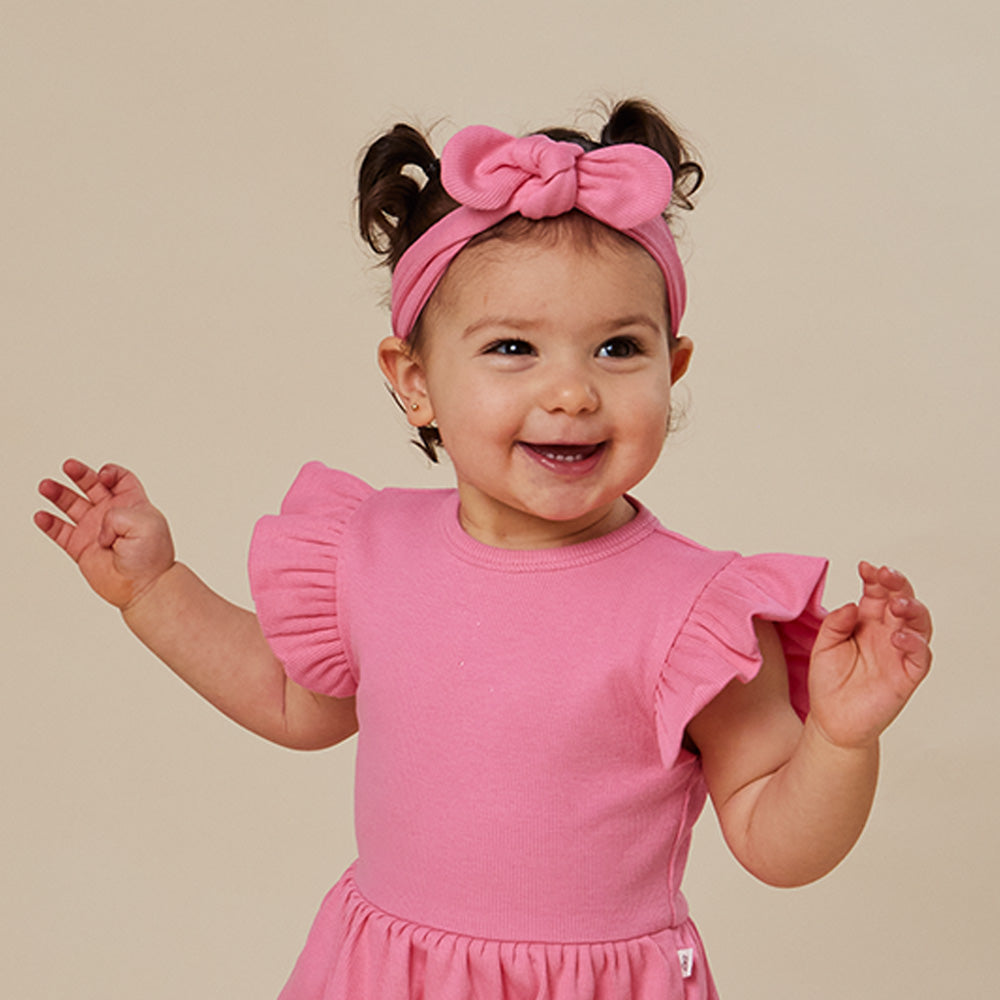 Candy Ribbed Organic Topknot - View 6