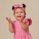 Candy Ribbed Organic Topknot - Thumbnail 1