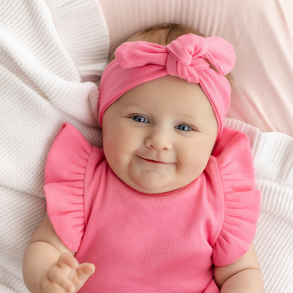 Candy Ribbed Organic Topknot - View 3
