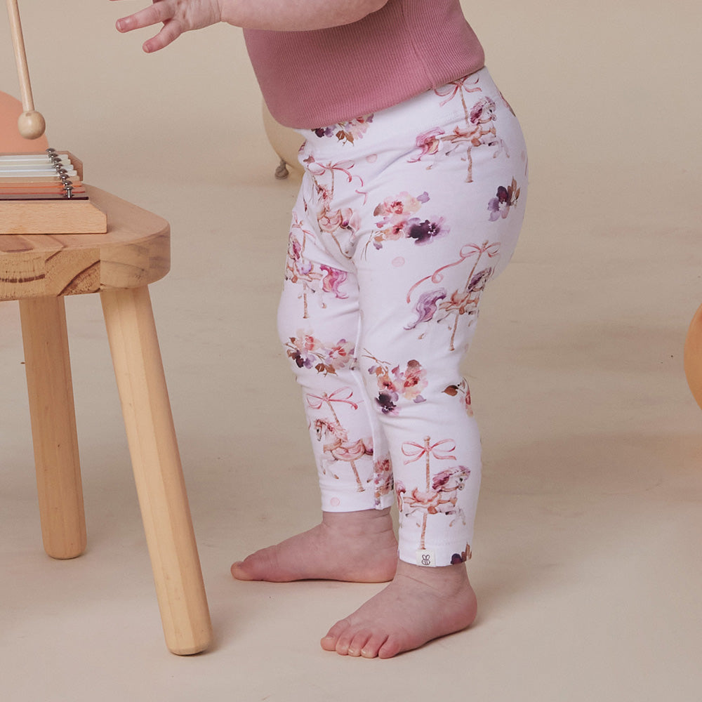 Carousel Organic Leggings - View 4
