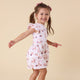 Carousel Short Sleeve Organic Dress - Thumbnail 17