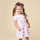Carousel Short Sleeve Organic Dress - Thumbnail 19