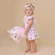 Carousel Short Sleeve Organic Dress - Thumbnail 9