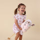 Carousel Short Sleeve Organic Dress - Thumbnail 16