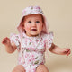 Cherry Blossom Reversible Cotton Bucket Hat - Thumbnail 5