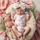 Cherry Blossom Organic Cotton Mittens - Thumbnail 3