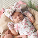 Cherry Blossom Organic Cotton Mittens - Thumbnail 4