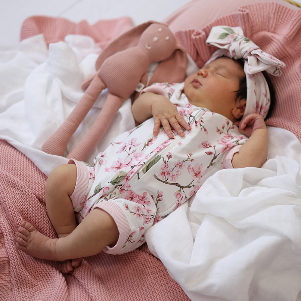 Cherry Blossom Organic Snuggle Shortie - View 4