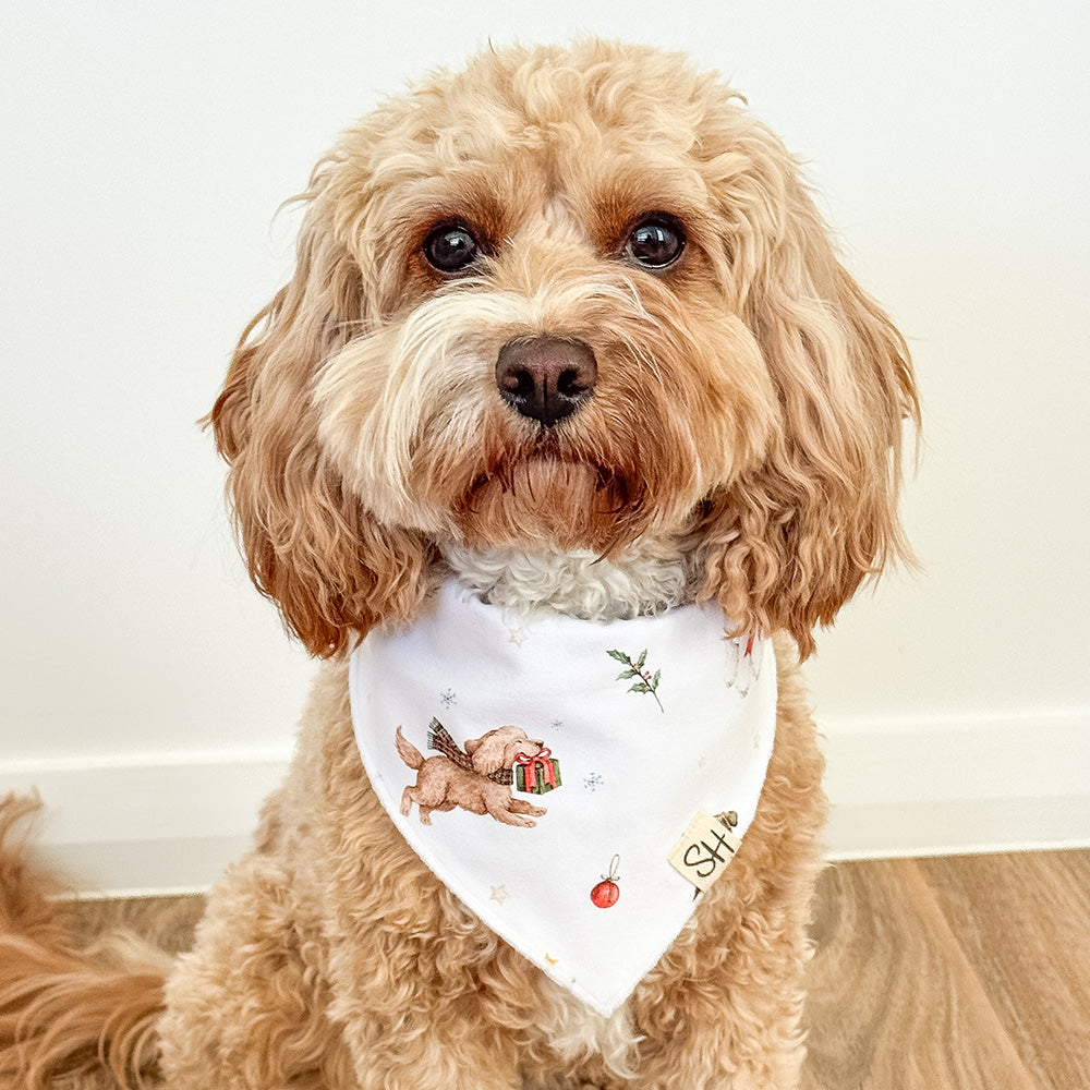 Christmas Pups Dog Bandana - View 8