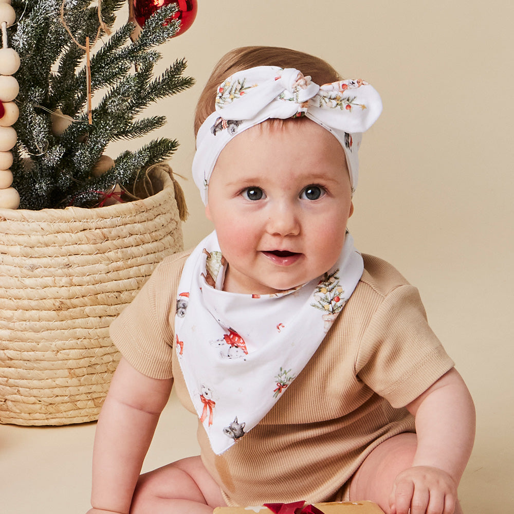 Christmas Pups Organic Topknot - View 4