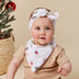Christmas Pups Organic Dribble Bib | Snuggle Hunny