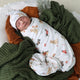 Christmas Pups Organic Jersey Wrap & Beanie Set - Thumbnail 3