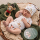 Christmas Pups Short Sleeve Organic Bodysuit - Thumbnail 3