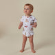 Christmas Pups Short Sleeve Organic Bodysuit - Thumbnail 8