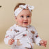Christmas Pups Organic Topknot | Snuggle Hunny