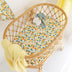 Citrus Squeeze Organic Bassinet Sheet / Change Pad Cover | Snuggle Hunny