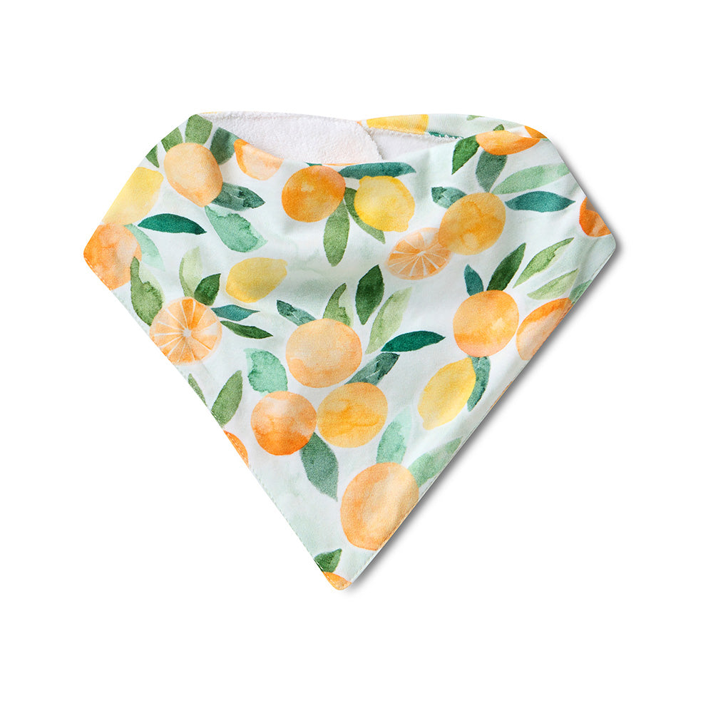 Citrus Squeeze Organic Dribble Bib - View 2