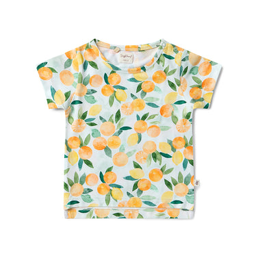 Citrus Squeeze Organic T-Shirt | Snuggle Hunny