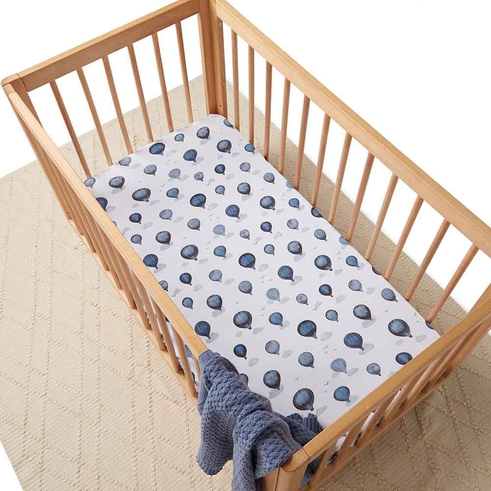 Cloud Chaser Organic Fitted Cot Sheet - View 4