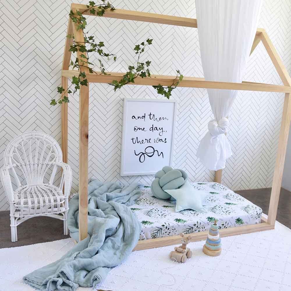 Enchanted Organic Fitted Cot Sheet - View 7