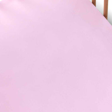 Lilac Organic Fitted Cot Sheet-Snuggle Hunny