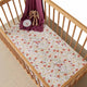 Meadow Organic Fitted Cot Sheet - Thumbnail 1