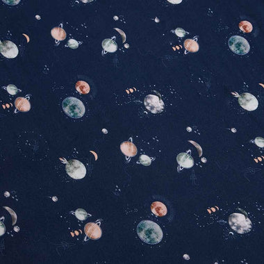 Milky Way Fitted Cot Sheet-Snuggle Hunny
