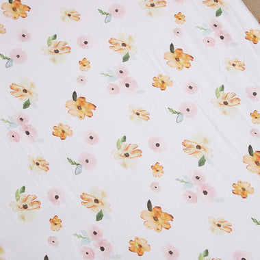 Cot Sheets - Poppy Fitted Cot Sheet