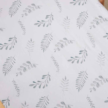 Cot Sheets - Wild Fern Fitted Cot Sheet