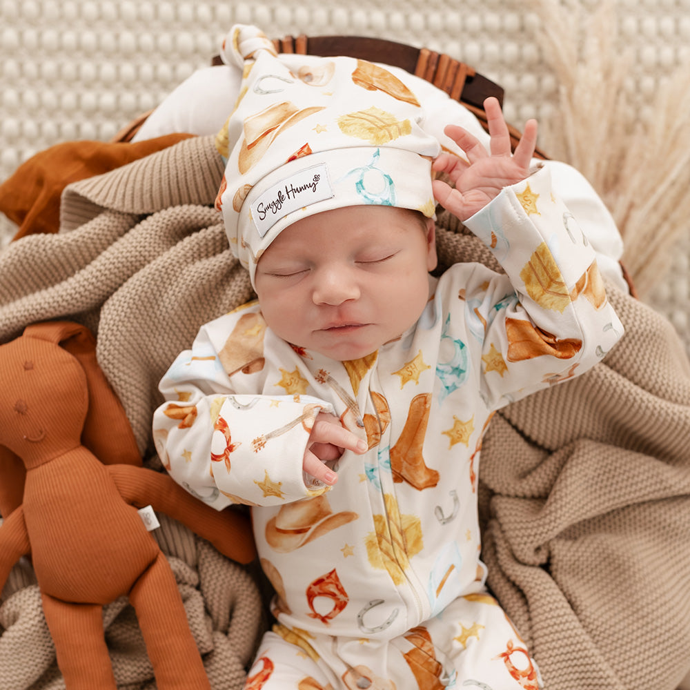 Cowboys Organic Snugglesuit Convertible Romper - View 4