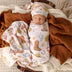 Cowboys Organic Jersey Wrap & Beanie Set | Snuggle Hunny