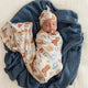 Cowboys Organic Jersey Wrap & Beanie Set - Thumbnail 4