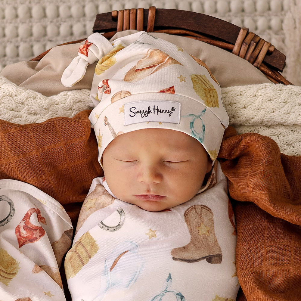 Cowboys Organic Knotted Beanie - View 4