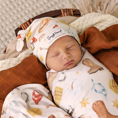 Cowboys Organic Knotted Beanie | Snuggle Hunny