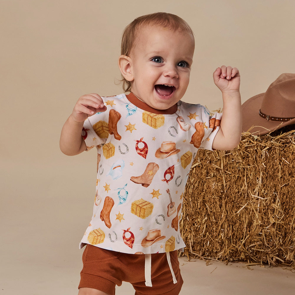 Cowboys Organic Short Sleeve T-Shirt - View 1