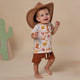 Cowboys Organic Short Sleeve Top - Thumbnail 3