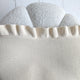 Cream Ruffle Knit Organic Baby Blanket - Thumbnail 8