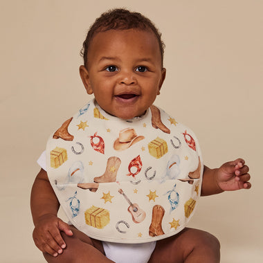 Cowboys Snuggle Bib | Snuggle Hunny