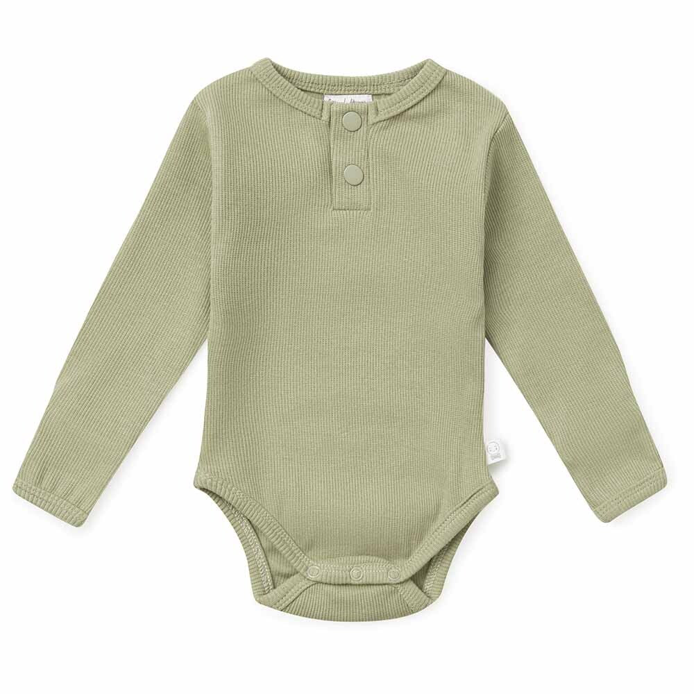 Dewkist Long Sleeve Organic Bodysuit - View 2