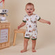 Diggers & Tractors Organic Snuggle Shortie - Thumbnail 1