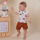 Diggers & Tractors Organic Short Sleeve Top - Thumbnail 3