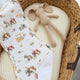 Diggers & Tractors Organic Cotton Burp Cloth - Thumbnail 3