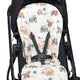 Diggers & Tractors Universal Organic Pram Liner - Thumbnail 4