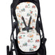 Diggers & Tractors Universal Organic Pram Liner - Thumbnail 3